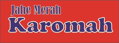 Trademark Jahe Merah Karomah