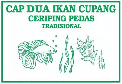 Trademark CAP DUA IKAN CUPANG + LUKISAN
