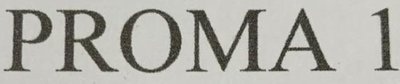 Trademark PROMA 1