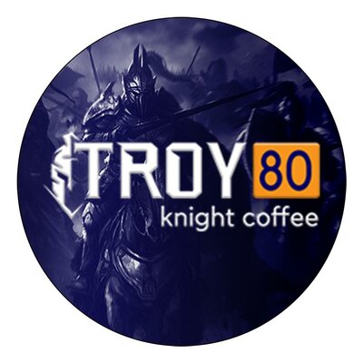 Trademark TROY 80 knight coffee