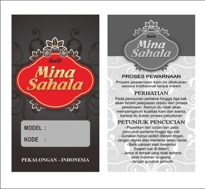 Trademark BATIK MINA SAHALA