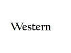 Trademark WESTERN