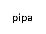 Trademark pipa