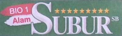 Trademark SUBUR SB + LUKISAN LOGO