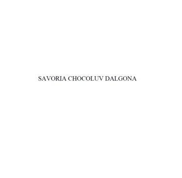 Trademark SAVORIA CHOCOLUV DALGONA