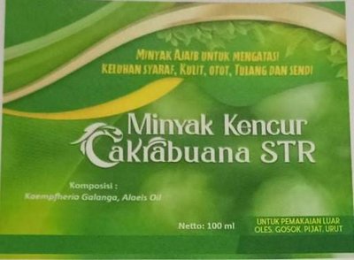 Trademark MInyak Kencur Cakrabuana STR