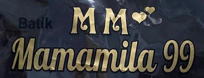 Trademark MM Mamamila 99 + Lukisan