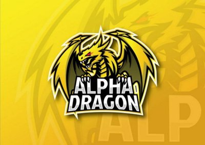 Trademark ALPHA DRAGON + LUKISAN