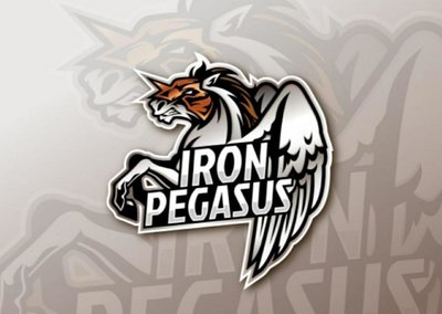 Trademark IRON PEGASUS + LUKISAN