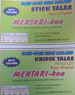 Trademark MENTARI_koe