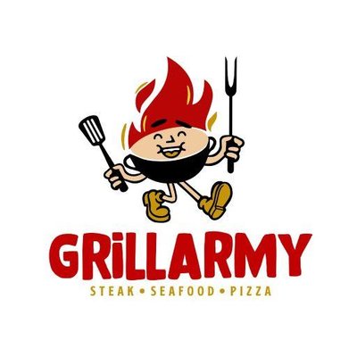 Trademark GRILL ARMY - STEAK . SEAFOOD . PIZZA.