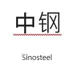 Trademark SINOSTEEL