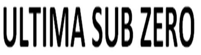 Trademark ULTIMA SUB ZERO