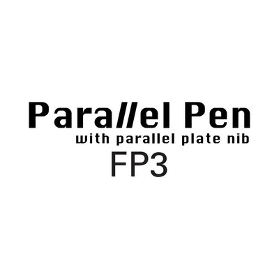 Trademark Parallel Pen with parallel plate nib FP3