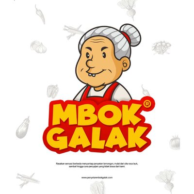 Trademark Mbok Galak + LOGO