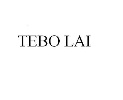 Trademark TEBO LAI