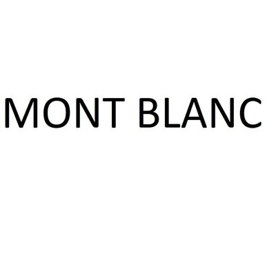 Trademark MONT BLANC