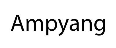 Trademark Ampyang