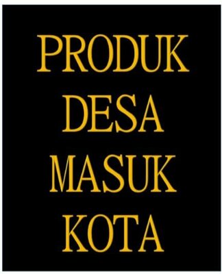 Trademark produk desa masuk kota