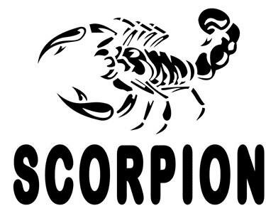 Trademark SCORPION + Lukisan