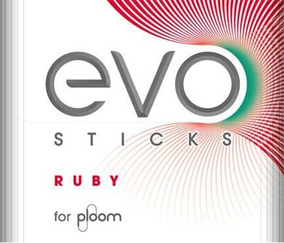 Trademark EVO STICKS RUBY FOR PLOOM