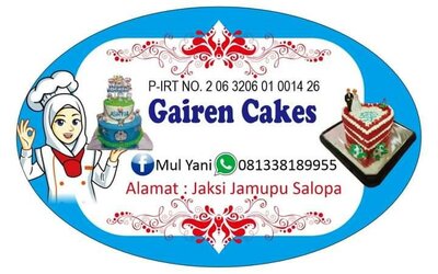 Trademark GAIREN CAKES