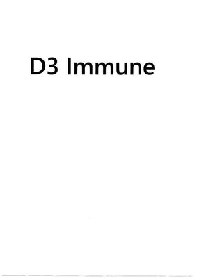 Trademark D3 Immune