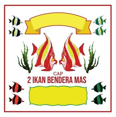 Trademark Cap 2 IKAN BENDERA MAS