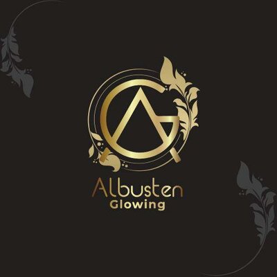 Trademark Albusten Glowing dan logo