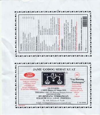 Trademark Bintang Timbangan + Logo