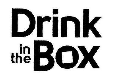 Trademark DRINK IN THE BOX