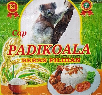 Trademark CAP PADIKOALA & Lukisan