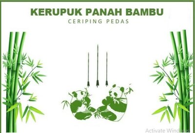 Trademark KERUPUK PANAH BAMBU DAN LOGO