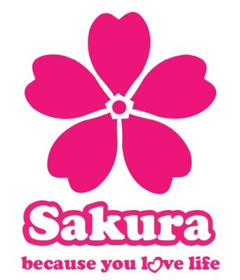 Trademark Sakura Because You Love Life