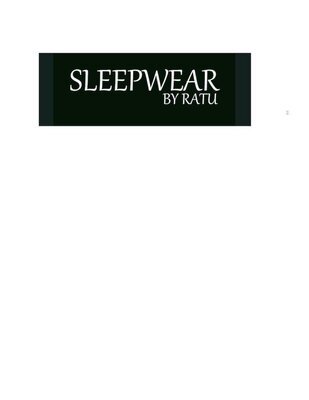 Trademark SLEEPWEAR BY RATU