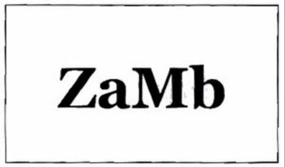 Trademark ZAMB