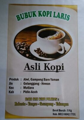 Trademark BUBUK KOPI LARIS