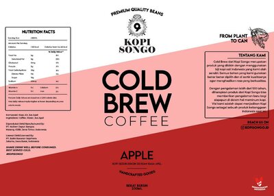 Trademark Kopi Songo Cold Brew Apple