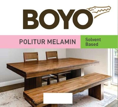 Trademark BOYO Politur Melamin Solvent Based