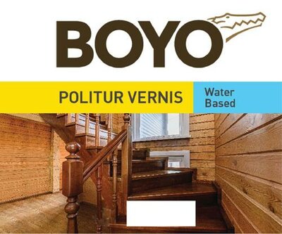 Trademark BOYO Politur Vernis Water Based