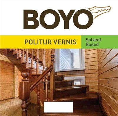 Trademark BOYO Politur Vernis Solvent Based