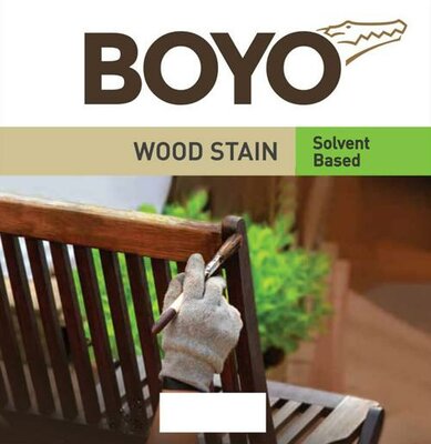 Trademark BOYO Wood Stain Solvent Based