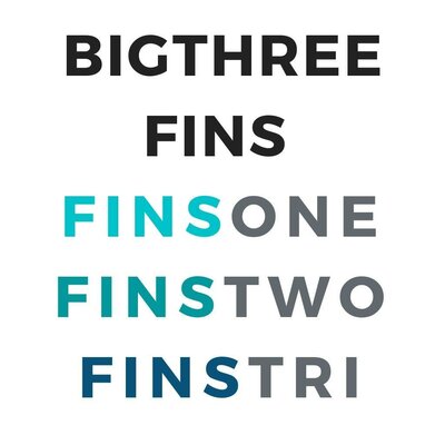 Trademark Bigthree Fins (finsone finstwo finstri)