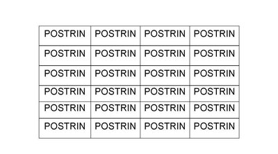 Trademark POSTRIN