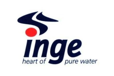 Trademark INGE HEART OF PURE WATER LOGO