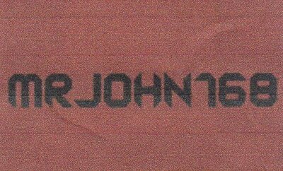 Trademark MRJOHN168