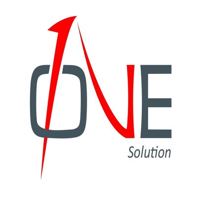 Trademark Huruf One Solution terdiri dari Huruf One yang seolah-olah disematkan angka 1 pada huruf O sebagai
sambungan dari huruf N yang dibca dengan wan solusion