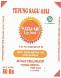 Trademark Tepung Sagu Cap Matahari