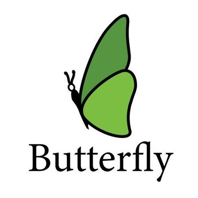 Trademark Butterfly + Logo