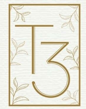 Trademark T3 TEA + LOGO